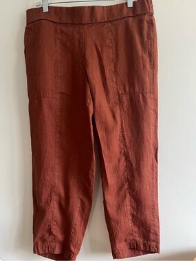 Eileen Fisher organic Linen pants